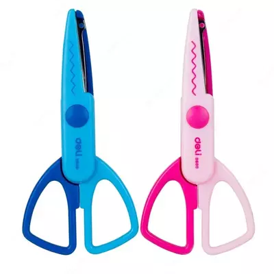 Канцелярские фигурные ножницы "Deli Neon" 135 мм (Арт. - 60000-ED)