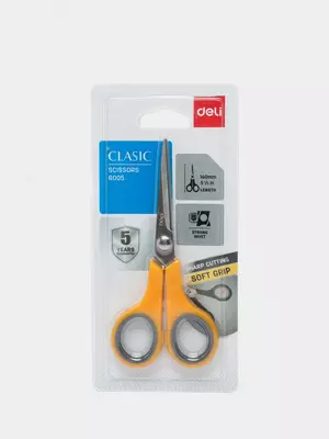 Канцелярские остроконечные ножницы "Deli" 140 мм (Арт. - 6005)