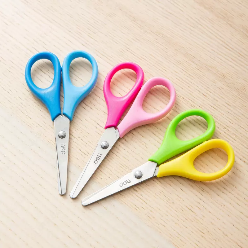 Канцелярские детские ножницы Deli "MagicZoo" 115 мм (Арт. - 60100-ED)