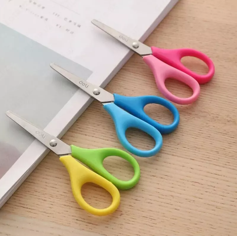 Канцелярские детские ножницы Deli "Magic Zoo" 114 мм (Арт. - 6025)