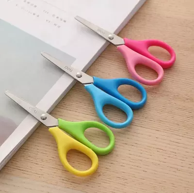 Канцелярские детские ножницы Deli  Канцелярские детские ножницы Deli "Magic Zoo" 114 мм (Арт. - 6025)