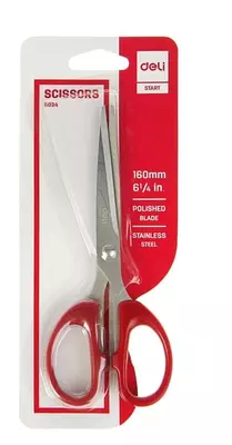 Канцелярские остроконечные ножницы "Deli" 160 мм (Арт. - 6034)