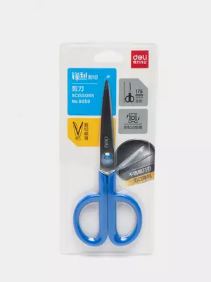 Канцелярские остроконечные ножницы  Канцелярские остроконечные ножницы "Deli" 160 мм (Арт. - 6059)