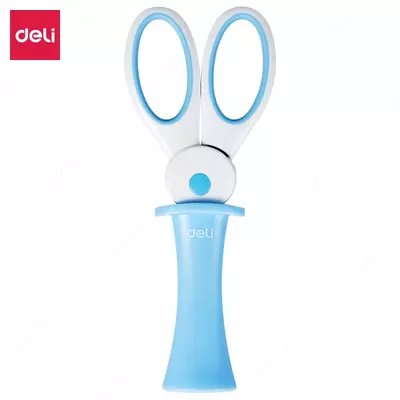 Канцелярские детские ножницы Deli "Мagic Rabbit" 137 мм (Арт. - 6065)