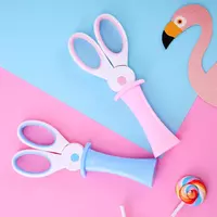 14 000 сум Канцелярские детские ножницы Deli "Мagic Rabbit" 137 мм (Арт. - 6065)