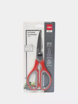 Канцелярские остроконечные ножницы  Канцелярские остроконечные ножницы "Deli" 210 мм (Арт. - 77750)