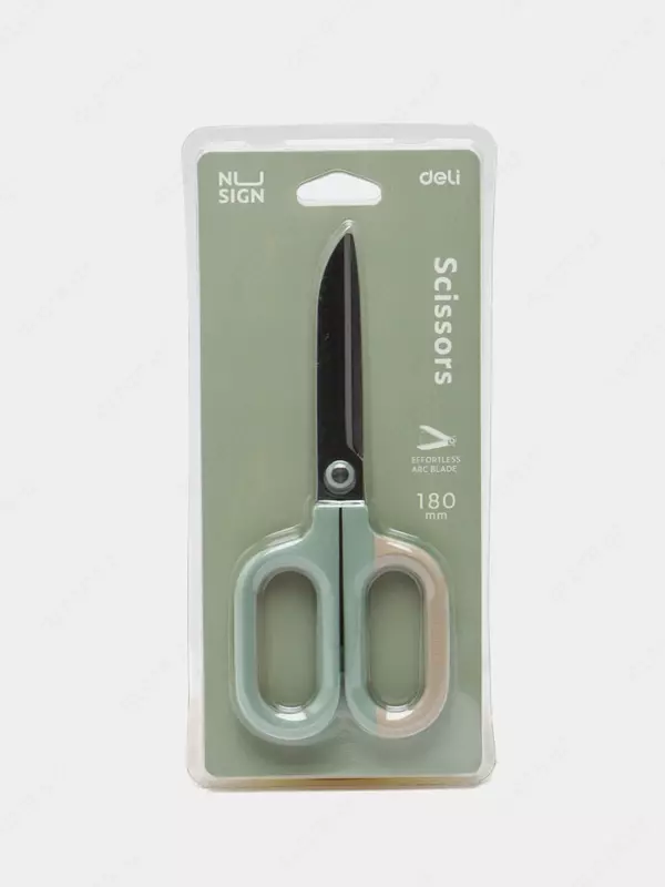 Kantselyariya qaychi "Deli Nusign" 180 mm (Art. - 055-NS-gn)