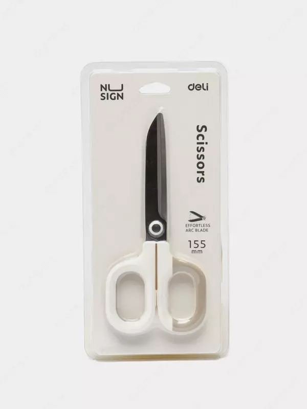 Kantselyariya qaychi "Deli Nusign" 145 mm (Art. - 056-NS-wt)