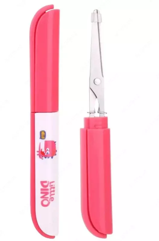 Kantselyariya buyumlari bolalar qaychi Deli "Kichik dino" 135 mm (Art. - 6000-A)