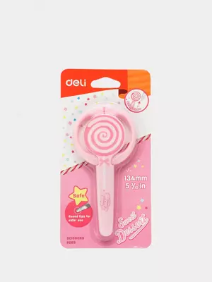 Канцелярские детские ножницы Deli  Канцелярские детские ножницы Deli "Sweet Dessert" 134 мм (Арт. - 6069)