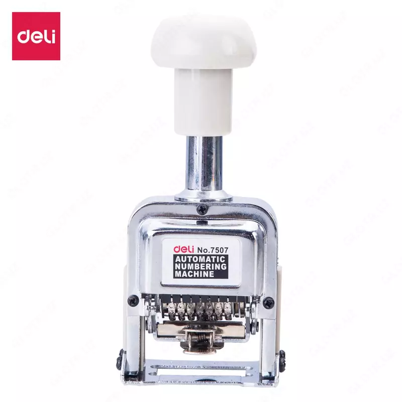 Однострочный нумератор "DELI" 7 значный (Арт. - 7507)