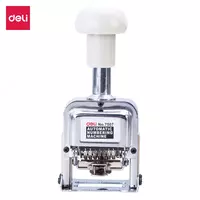 Однострочный нумератор "DELI" 7 значный (Арт. - 7507)