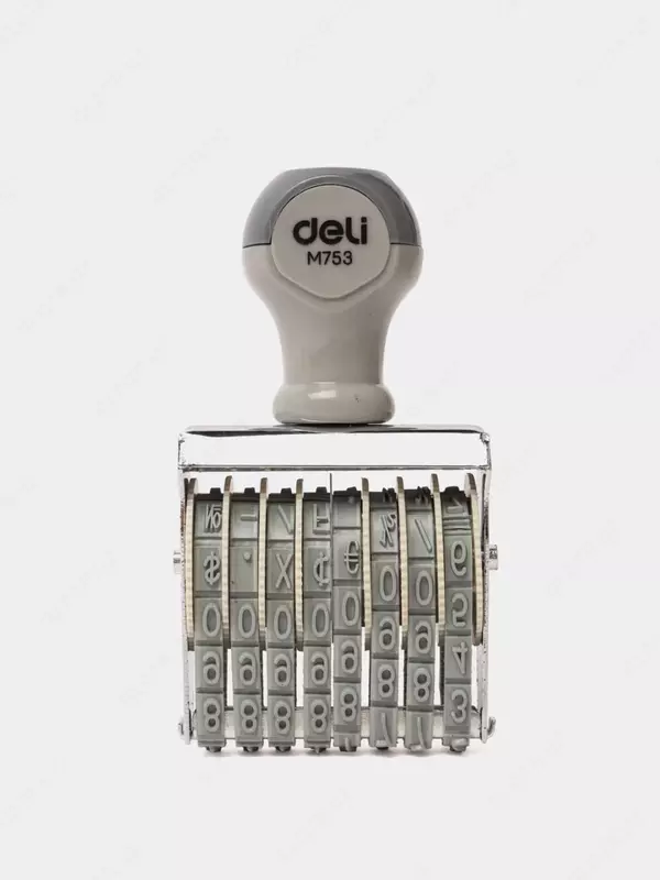   Однострочный Нумератор DELI 8 значный (Арт. - 75310)