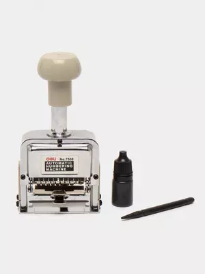 Однострочный нумератор "DELI" 8 значный (Арт. - 7508)