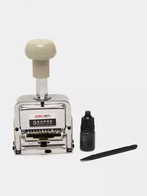 Bir qatorli raqamlash  Bir qatorli raqamlash "DELI" 9 raqam (m. - 7509)