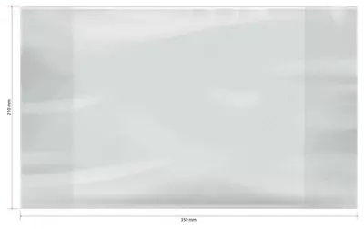 Прозрачная обложка "ArtSpace" 210 х 350 мм, для тетрадей и дневников (Арт.- PET210.60-SP15)