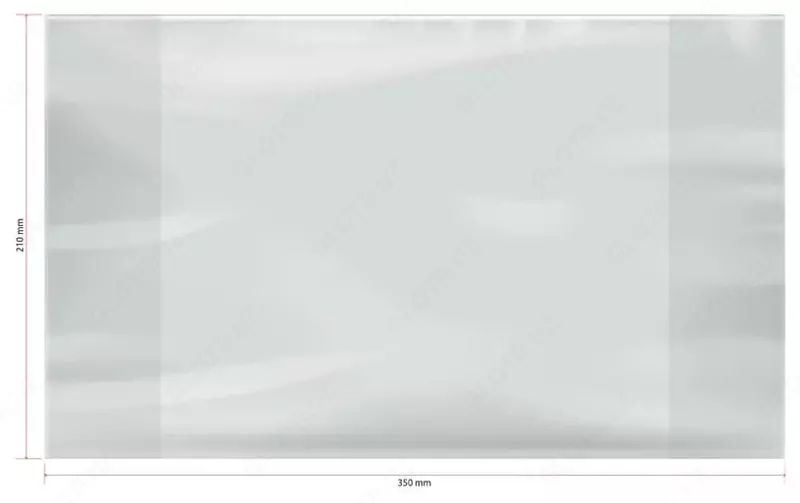 Прозрачная обложка "ArtSpace" 210 х 350 мм, для тетрадей и дневников (Арт.- PET210.60-SP15.0)