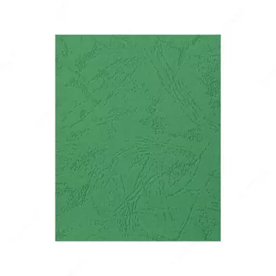 Набор Обложек для переплета "Bindi Leather", картонная (Арт.- 210-LCdgn) Зеленый