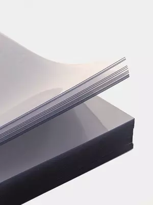 Набор пластиковых Обложек для переплета "Bindi" 0.15 мм (Арт.- 15100PVCcl) Прозрачный
