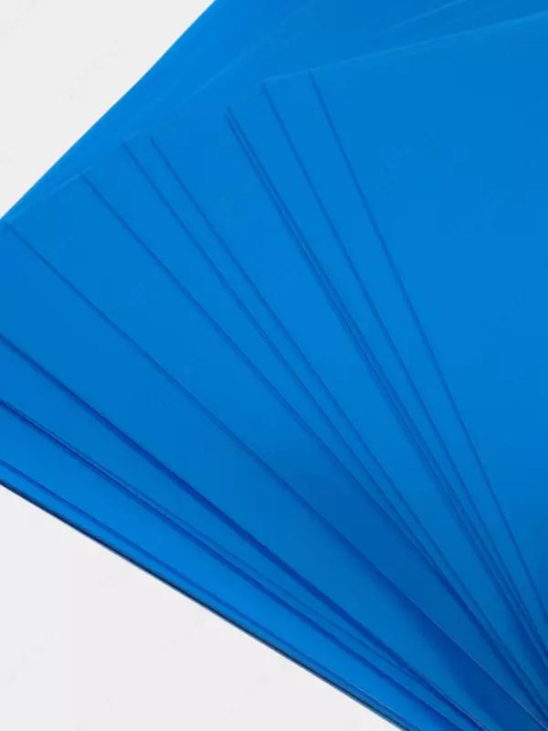 Набор пластиковых обложек для переплета "Bindi" 0.15 мм (Арт.- 15100PVCbl) Синий