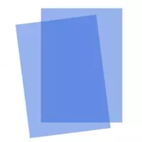 Набор пластиковых обложек для переплета "Bindi" 0.15 мм (Арт.- 15100PVCbl) Синий Только в розницу