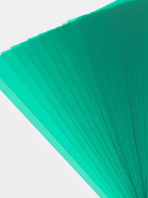 Набор пластиковых обложек для переплета "Bindi" 0.18 мм (Арт.- 18100PVCgn) Зеленый