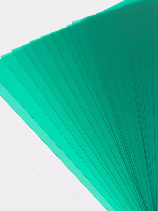 Набор пластиковых обложек для переплета "Bindi" 0.18 мм (Арт.- 18100PVCgn) Зеленый