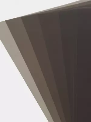 Набор пластиковых Обложек для переплета "Bindi" 0.2 мм (Арт.- 20100PVCsm) Дымчато-серый