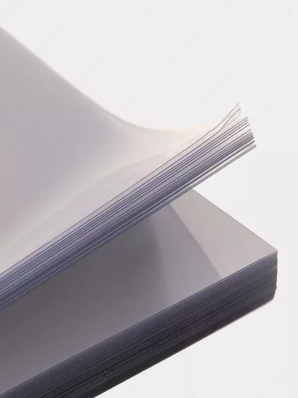 Набор пластиковых Обложек для переплета "Bindi" 0.18 мм (Арт.- 18100-A3PVCcl) Прозрачный