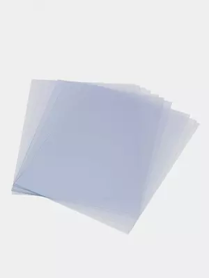 Набор пластиковых Обложек для переплета "Bindi" 0.18 мм (Арт.- 18100PVCcl) Прозрачный