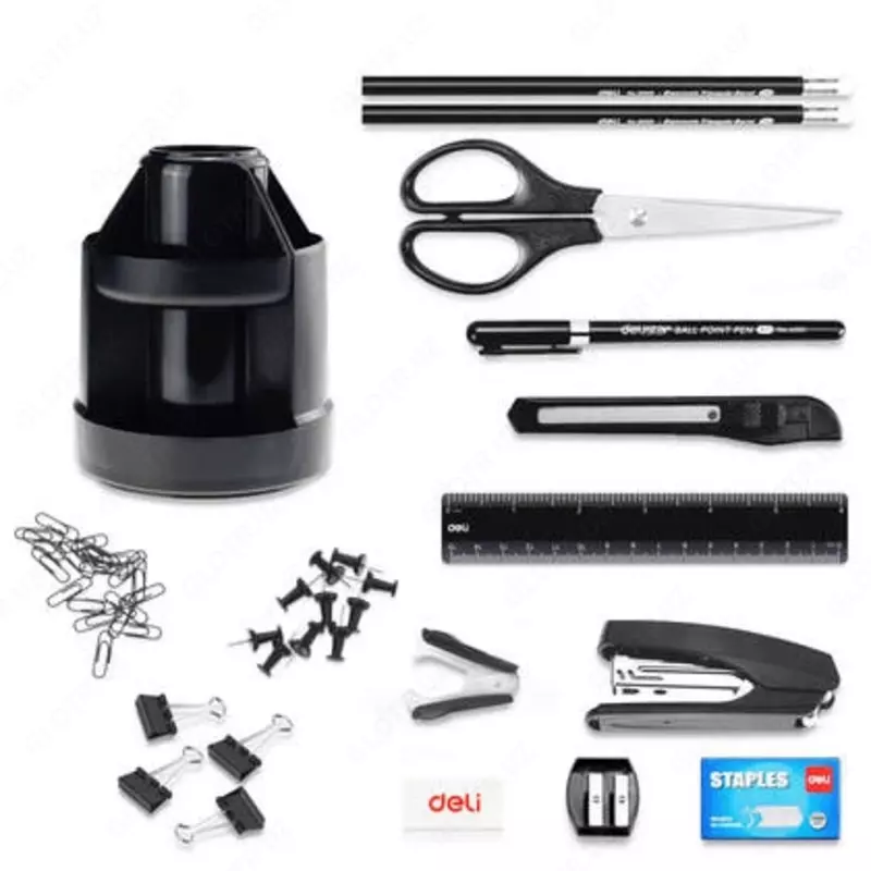 "Deli" ish yuritish uchun organizator 15 ta (kod - 38250) Qora