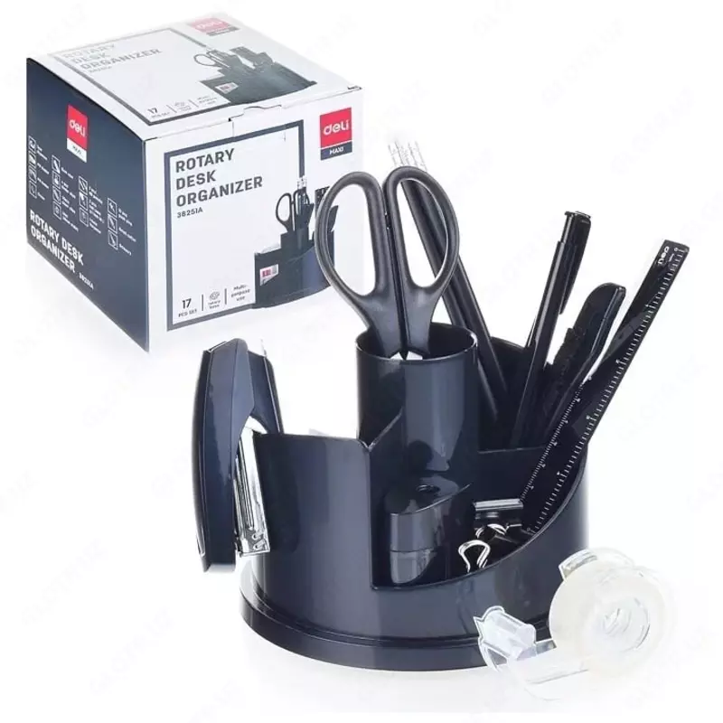 "Deli" ish yuritish uchun organizator 16 ta (kod - 38251) Qora