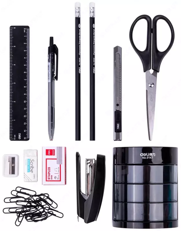 "Deli" ish yuritish uchun organizator 12 ta (kod - 38253) Qora