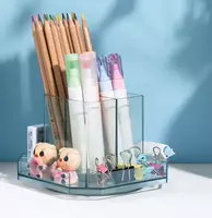 Органайзер для канцелярских принадлежностей "Deli" 7 отделов (Арт. - 8942-gn) Зеленый - 54 000 сум