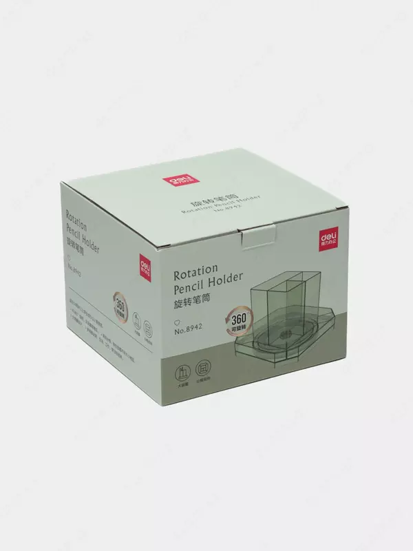 Kantselyariya mollari uchun organizator "Deli" 7 bo'lim (Art. - 8942-gn) Yashil