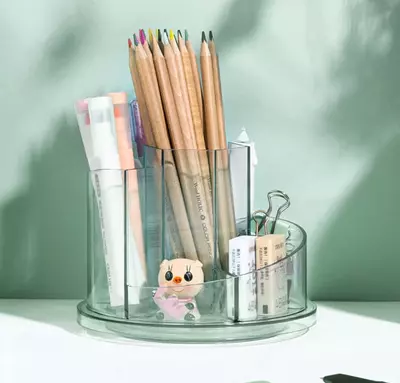 Органайзер для канцелярских принадлежностей "Deli" 7 отделов (Арт. - 8943-bl) Голубой