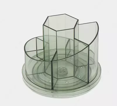 Kantselyariya tovarlari uchun tashkilotchi "Deli" 7 bo'lim (Art. - 8943-gn) Yashil