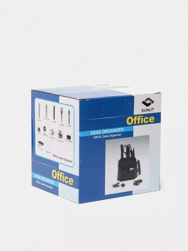 "Sunlit Office" ish yuritish uchun organizator 12 ta (kod - 157-DSO) Qora