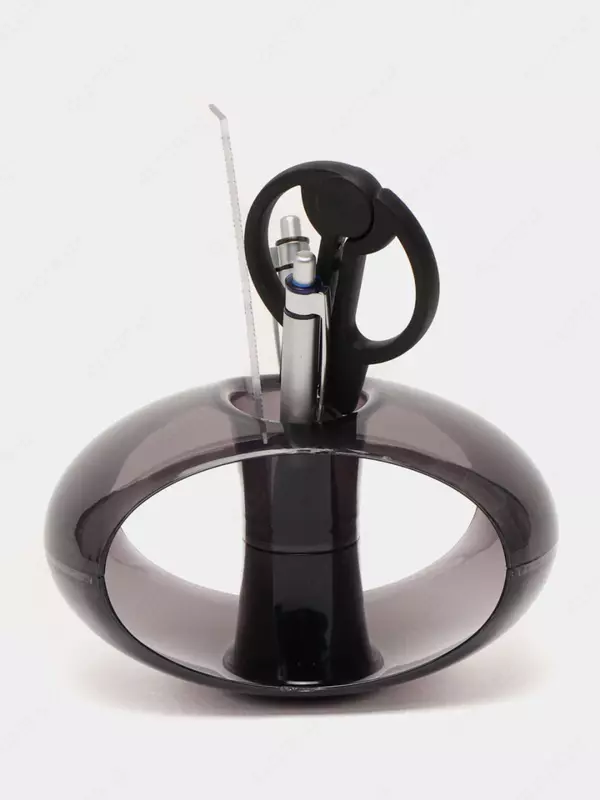 Органайзер для канцелярских принадлежностей "O-Life" 5 предметов (Арт. - 353-Sbk) Черный