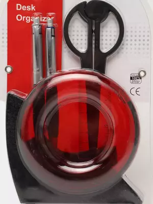 Kantselyariya organizatori "O-Life" 5 dona (kod - 360-SCrd) Qizil