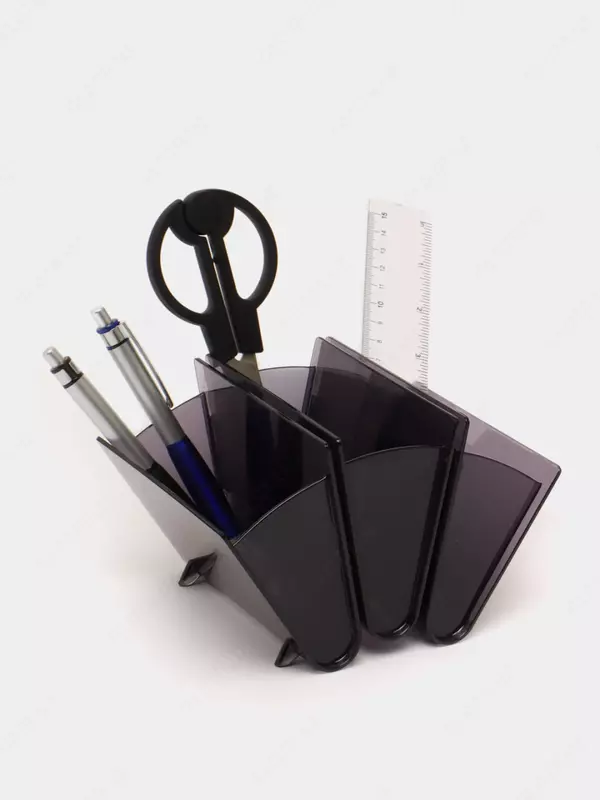 Органайзер для канцелярских принадлежностей "O-Life" 5 предметов (Арт. - 903-Sbk) Черный