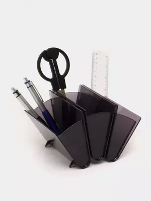 Органайзер для канцелярских принадлежностей "O-Life" 5 предметов (Арт. - 903-Sbk) Черный