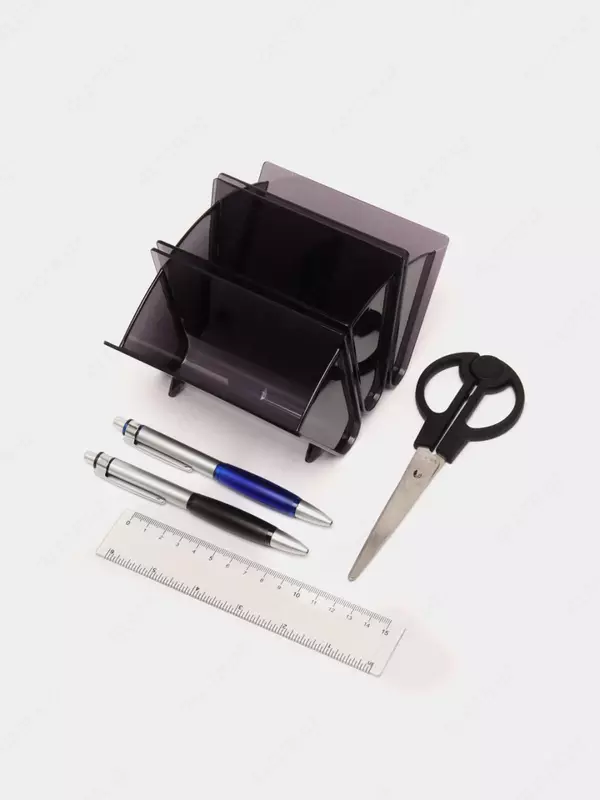 Органайзер для канцелярских принадлежностей "O-Life" 5 предметов (Арт. - 903-Sbk) Черный