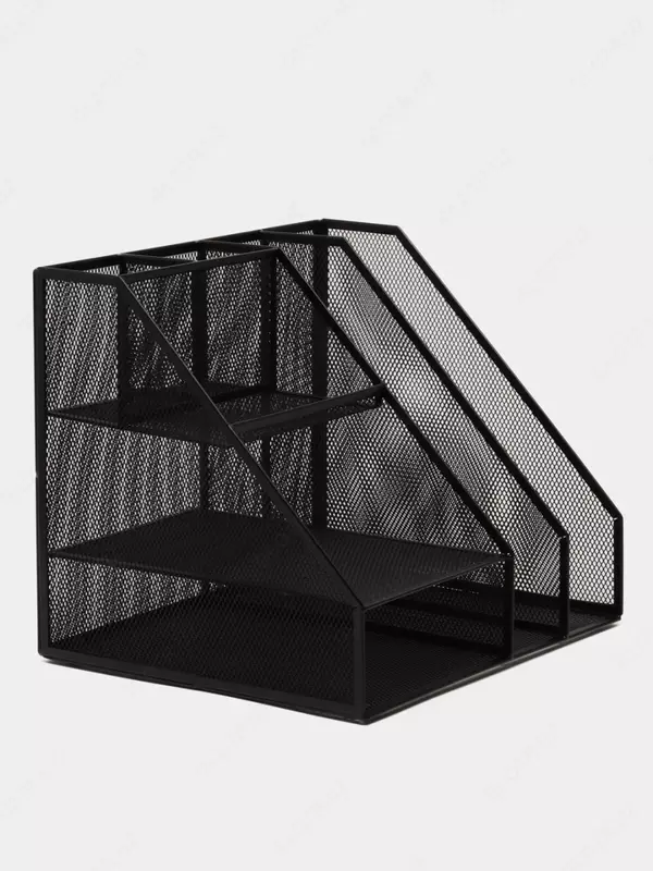 Hujjatlar uchun metall organizator "Deli" 3 darajali (Art. - 79075) Qora