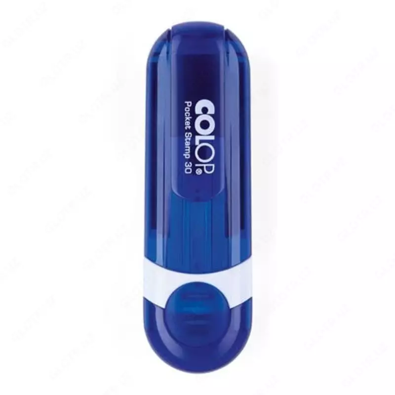 Оснастка "Colop" Pocket Stamp 30, 18 х 47 мм (Арт. - 109170) Синяя