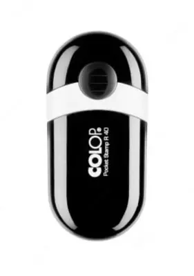 Оснастка "Colop" Pocket Stamp R40, круглая печать (Арт. - 109324) Черная