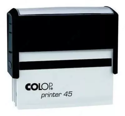Оснастка "Colop" Printer 45, 82 х 25 мм (Арт. - 102761) Черная
