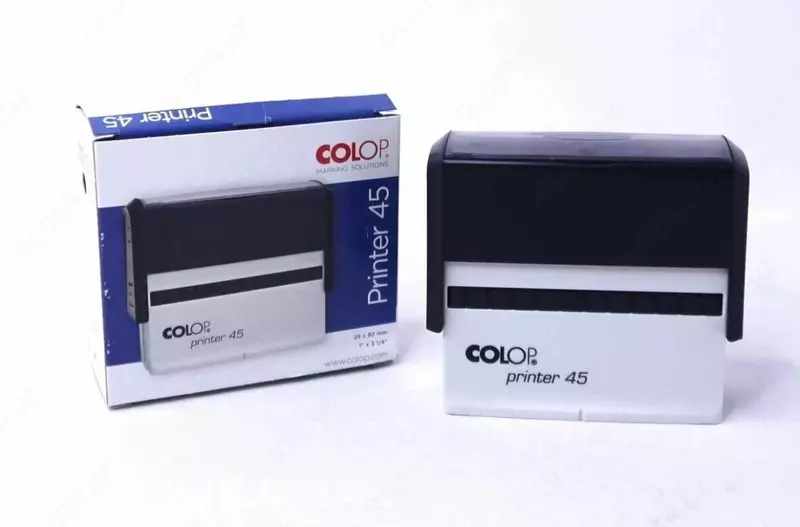 Оснастка "Colop" Printer 45, 82 х 25 мм (Арт. - 102761) Черная