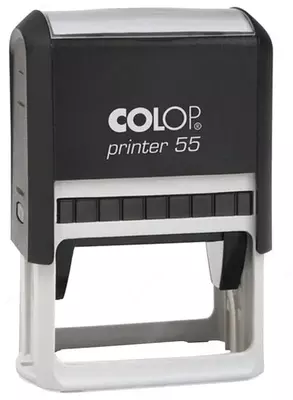 Rig "Colop" Printer 55, 40 x 60 mm (Art. - 101079) Qora