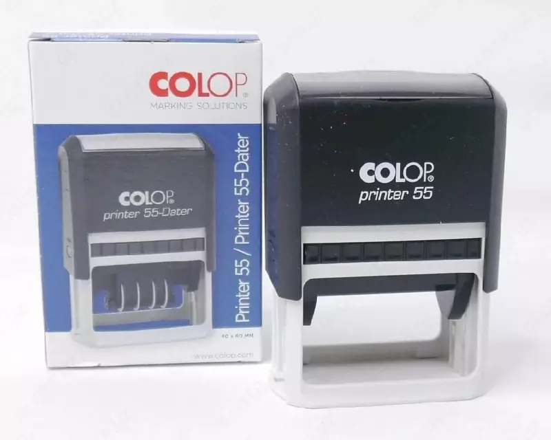 Оснастка "Colop" Printer 55, 40 х 60 мм (Арт. - 101079) Черная